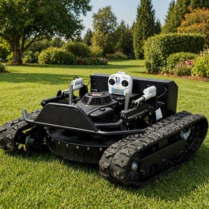 Hand Assembled Remote Controlled Lawn Mower, Custom Built to Order!