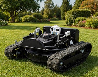 Hand Assembled Remote Controlled Lawn Mower, Custom Built to Order!