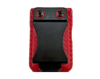 T-Slim Insulin Pump Holster - Carbon Fiber Red