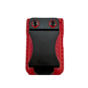 T-Slim Insulin Pump Holster - Carbon Fiber Red