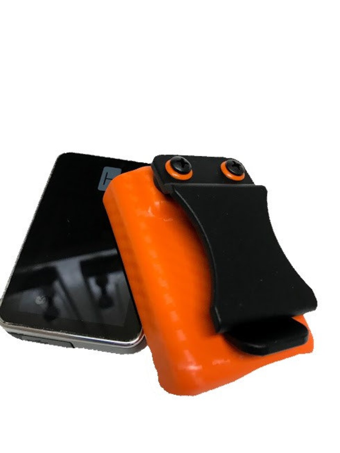 Insulin Pump Holster Tandem TSlim Custom Made Orange Black Etsy