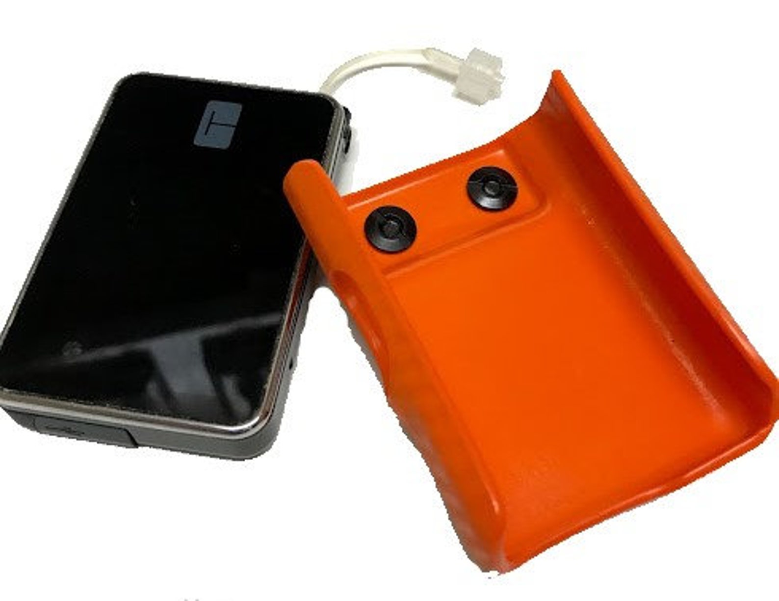 Insulin Pump Holster Tandem TSlim Custom Made Orange Black Etsy