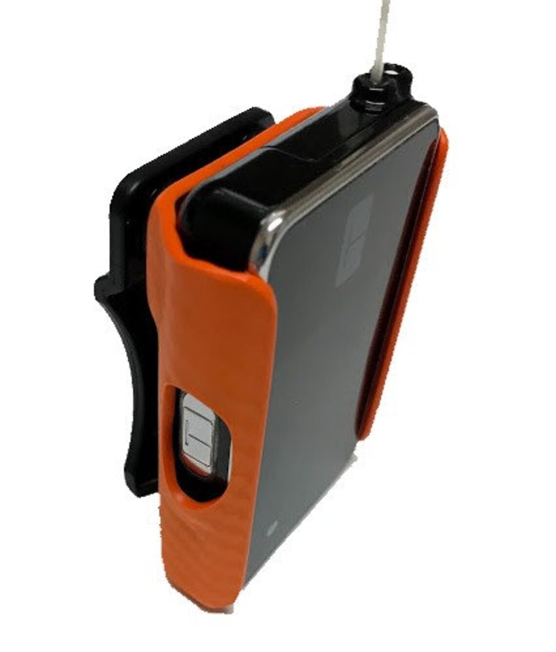 Insulin Pump Holster Tandem TSlim Custom Made Orange Black Etsy