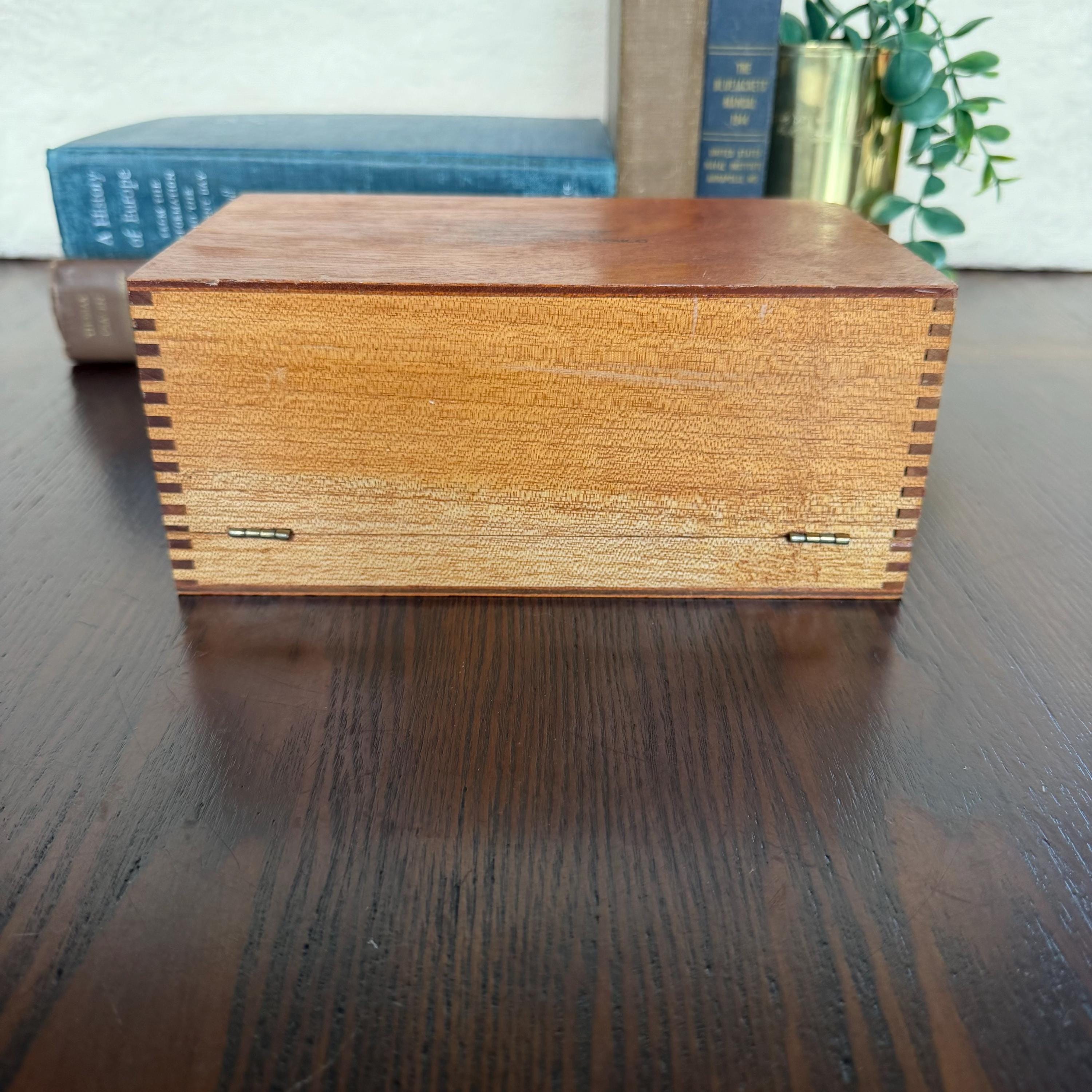 Vintage Santa Clara 1830 Cigar Box | Wooden Keepsake Box | San