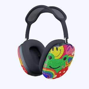 Kawaii Groda Regnbågshjärta AirPods Max Skal