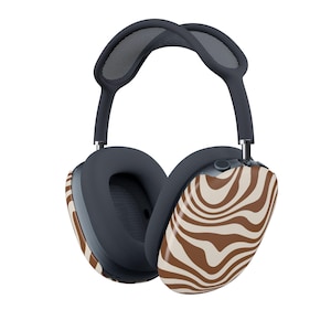 Brown Retro Wave AirPods Max Case