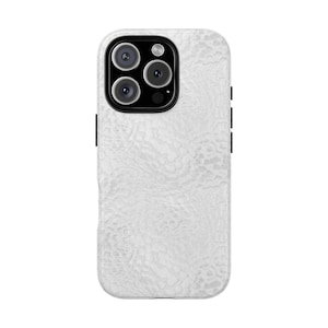 Platinum Python Tough Phone Case