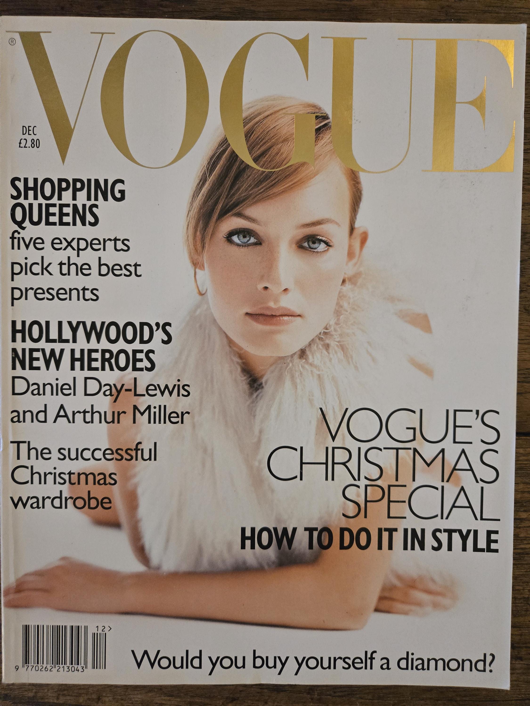 British Vintage Vogue Magazine Collection 1996 – British Fashion