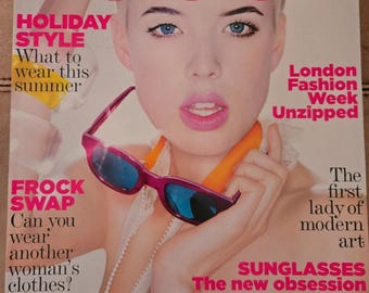 Vogue UK June 2007 British Original Fashion Magazine Birthday Gift