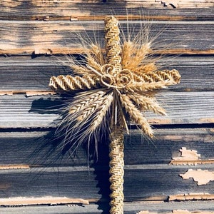 Large  Wheat Weaving Cross
