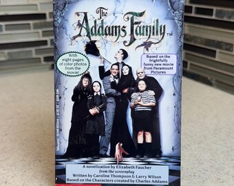 The Addams Family Elizabeth Faucher Vintage 1991 Movie Tie-In Novel PB 1st Ed.