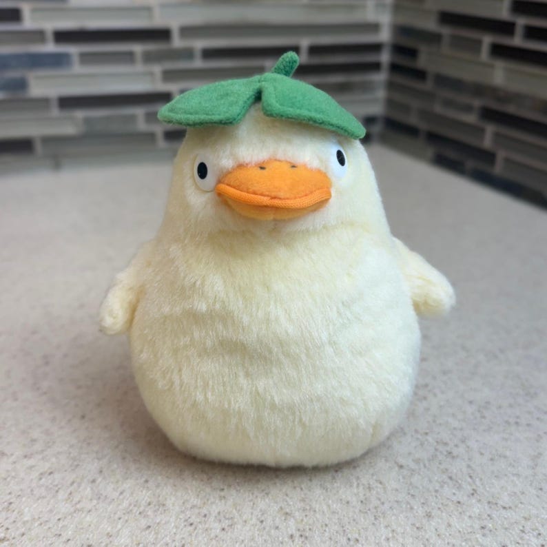 VTG Gund Spirited Away Ootori-Sama Duck Spirit Plush Studio Ghibli Sun Arrow 6" image 1