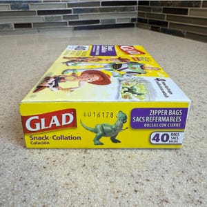 NEW Glad Disney Pixar Toy Story Snack Zipper Bags 40 Count Buzz Woody Jessie Rex image 6