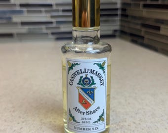 VTG Caswell-Massey Number Six After Shave Splash 3 fl oz Fragrance Collectable