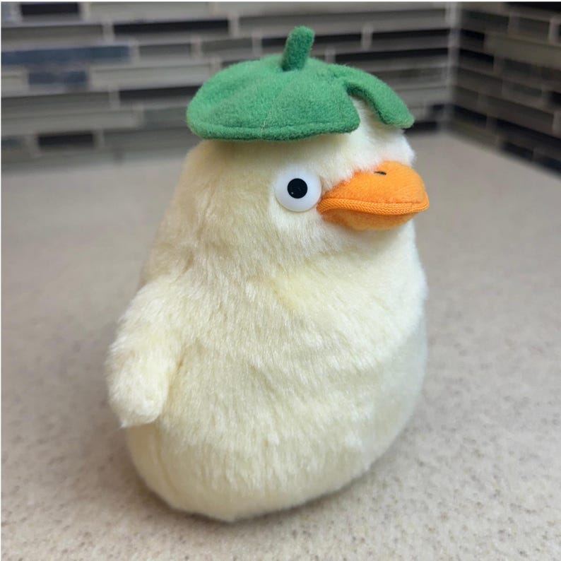 VTG Gund Spirited Away Ootori-Sama Duck Spirit Plush Studio Ghibli Sun Arrow 6" image 9