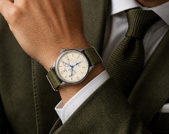 Automatic Classic Men's Watch with NATO Strap