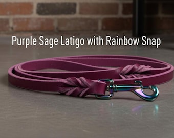 Correa plana de cuero Latigo de 6'