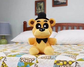 Five Nights at Freddy's Golden Freddy Fazbear Plush Toy | 18cm Soft Cotton Stuffed Animal