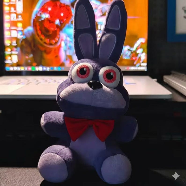 Stuffed Computer Toy Bonnie Plush 18cm – Five Nights at Freddy’s Plush Toy - Etsy