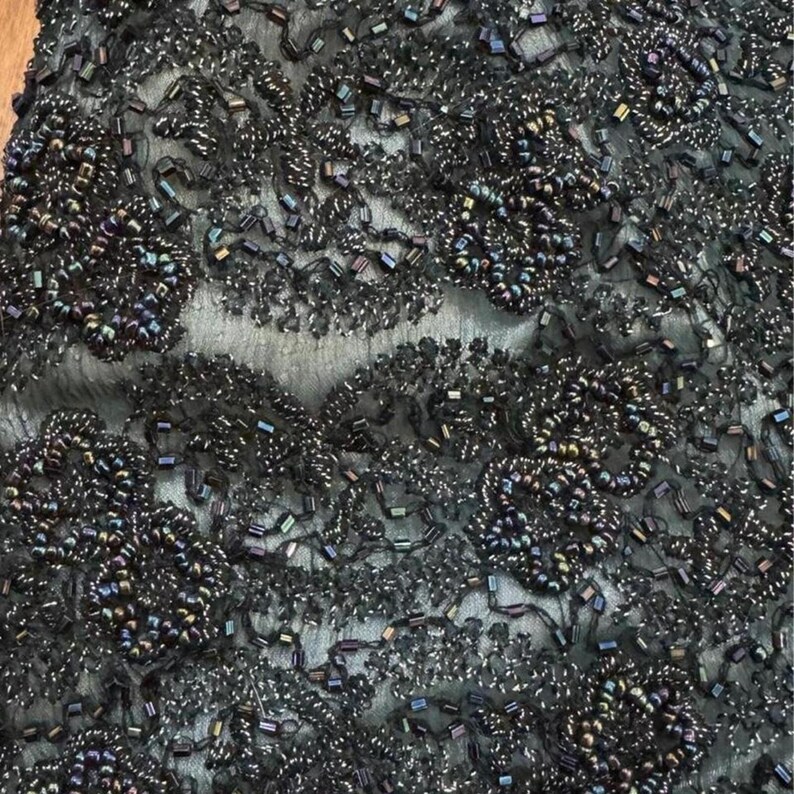 90 Adrianna Papell silk beaded top Sz. 12 image 6