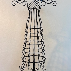 Vintage Metal Wire Dress Stand - Etsy