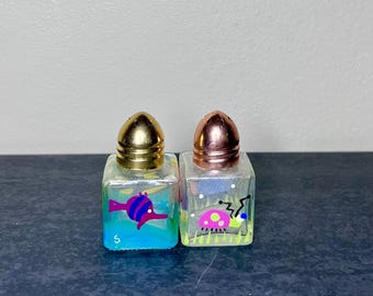 Hand-painted Fish & Bug Designed Salt Pepper Shakers
