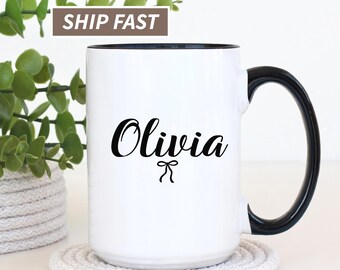 Personalized Friend Mug, Custom Coffee Cup, Sister Gift, Bestie Keepsake