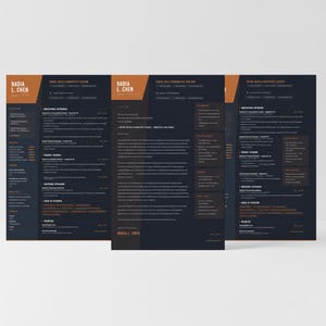 Software Engineer Resume Template ATS | Tech CV Google Docs + Word | Developer Job | Instant Download