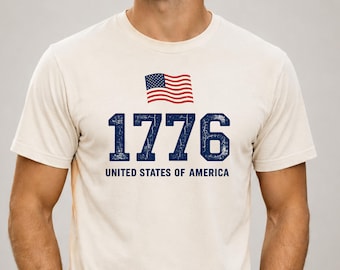 Independence Day Shirt, 1776 America Shirt, Fourth of July 2026 Tee, USA Founding Year Shirt, America 250 Shirt, Patriotic Gift