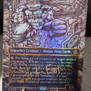 TCG - TMNT Gold Stamp Holo Set - Proxies