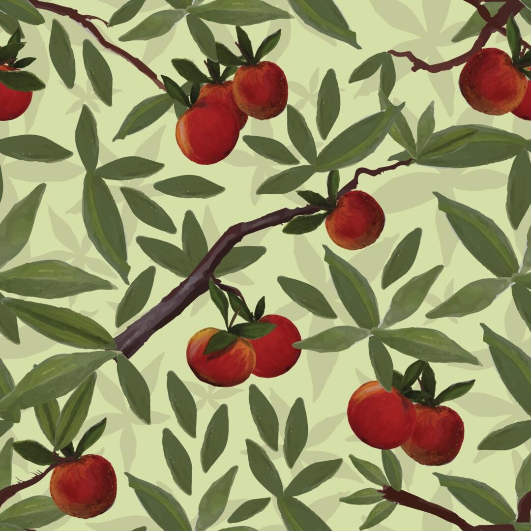 Apple Tree Pattern - Etsy