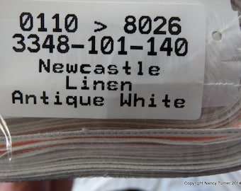 Zweigart  Newcastle 40ct  full yard Factory Antique White