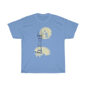 Sutro Tower Unisex Heavy Cotton Tee