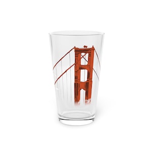 Golden Gate Bridge San Francisco Pint Glas, 16oz