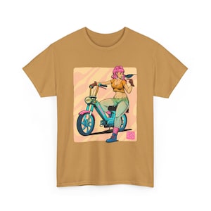 Ms. Moped Unisex Heavy Cotton Tee