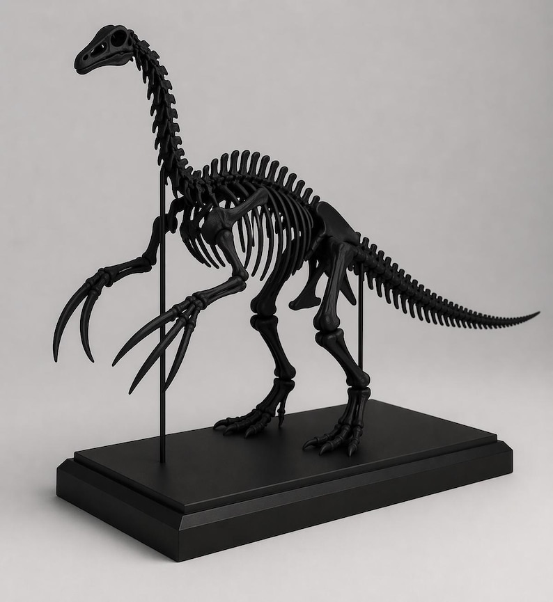 Therizinosaurus Skeleton STL Dinosaur Fossil 3D Model Prehistoric therizinosaurus-skeleton-stl-dinosaur-fossil-3d-model-prehistoric