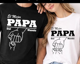 El Mejor Papa Del Mundo SVG, Spanish Fathers Day Fist Bump (Digital Download)