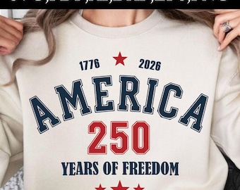 Retro America 250th Anniversary Graphic (Digital Download)