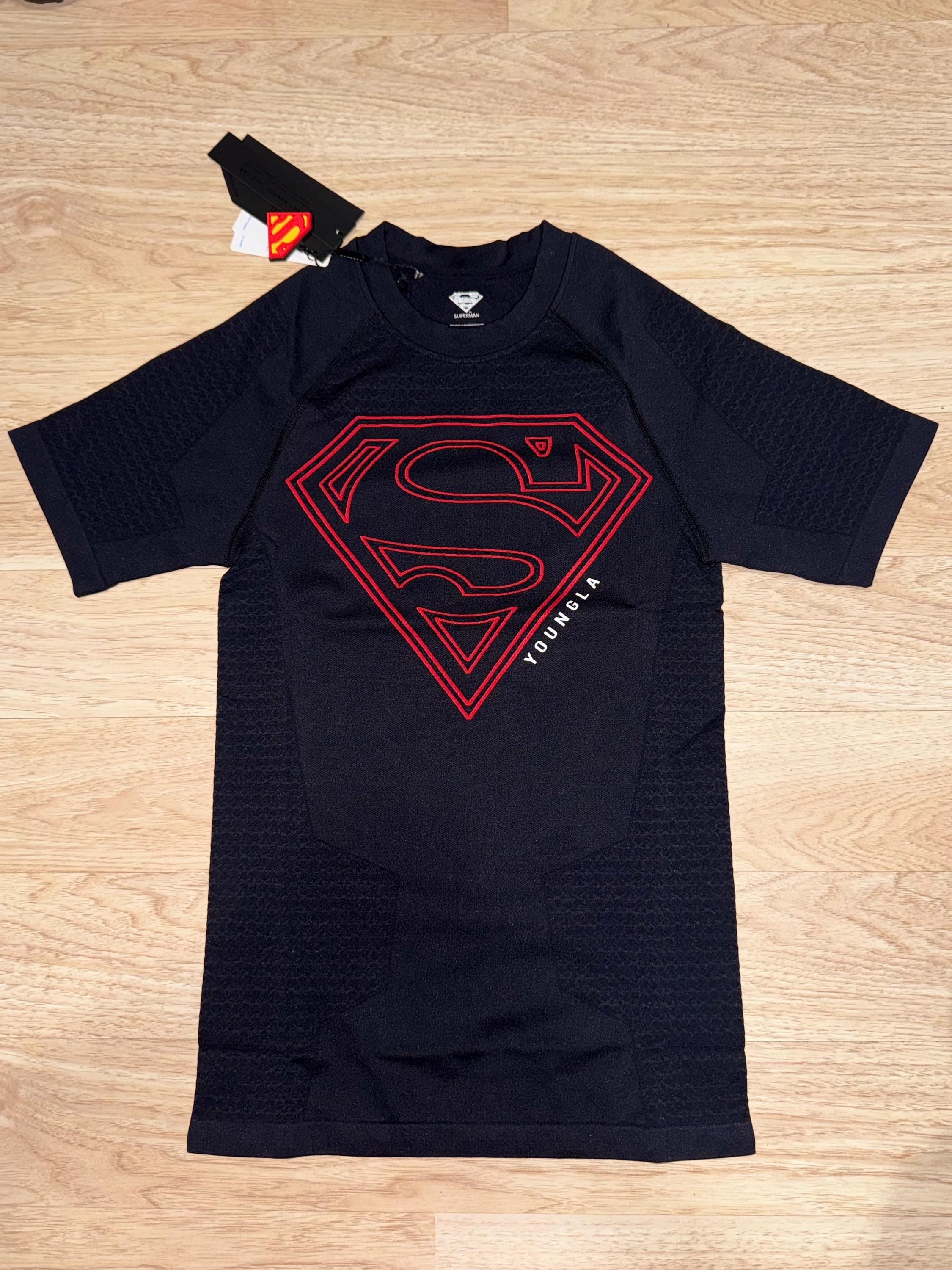 Youngla Superman Black/red Compression Shirt Size Small - Etsy