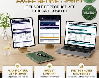 PRO Student Pack — Notes, Budget, Revision + Simulator & Flashcards | Full Version