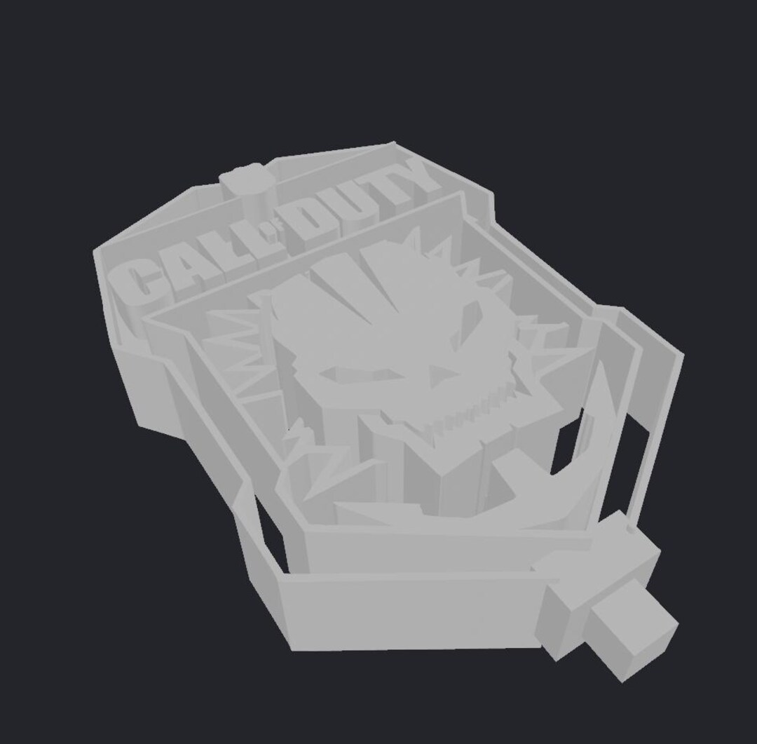 Cod Stand STL File | Controller Holder 3D Printed | Gaming Setup Decor ...