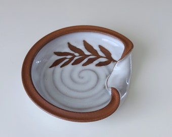 Ceramic smudge dish, ritual accessories, Palo Santo holder
