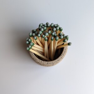 Ceramic Match Striker, Stoneware Match Holder, Fire Striker, Strike Anywhere Match Holder, Modern Farmhouse Decor image 3