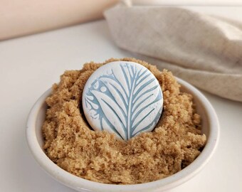 Brown Sugar Saver, Botanical Kitchen Gift, Sugar Saver, Suger Softener Disk, Stocking Stuffer