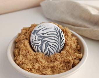 Brown Sugar Saver, Botanical Kitchen Gift, Sugar Saver, Suger Softener Disk, Stocking Stuffer