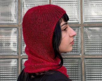 Gorro de tricô, balaclava, gorro com capuz de lã