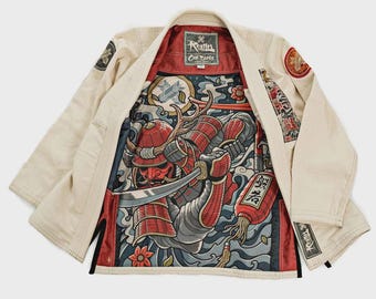Unbleached BJJ Gi | 450 GSM Pearl Weave Jiu Jitsu Kimono, Competition Uniform