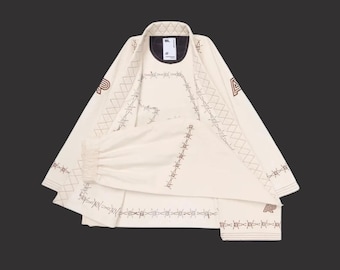 Barrier Unbleached BJJ Gi | 450 GSM Pearl Weave Jiu Jitsu Kimono, Competition Uniform (Bag)