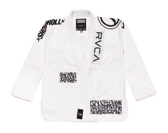White BJJ Gi 450 GSM | Brazilian Jiu Jitsu Kimono, Bag | IBJJF Style Grappling Uniform