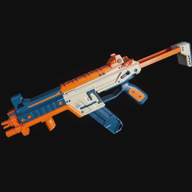R-99 SMG Prop Replica — Apex Legends Titanfall 2 Fullskalig Kulspruta — Fan Art Sci-Fi Gaming Cosplay Samlargåva bild 1
